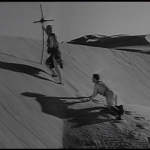 中東の砂漠でパトロールに出たイギリス軍は　映画　「肉弾鬼中隊」