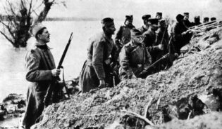 第一次世界大戦。　１９１４年　セルビア戦線その１　オーストリア＝ハンガリー帝国と、セルビアの戦い　